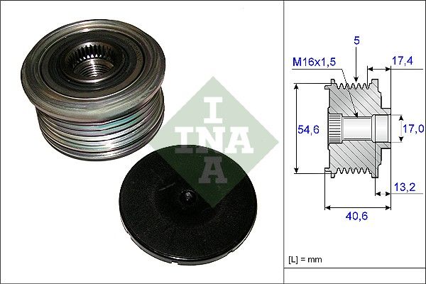 WILMINK GROUP Механизм свободного хода генератора WG1253685